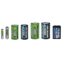 Ansmann 5030792 AA - Pack of 4 1300 mAh NiMH Basic AA Batteries