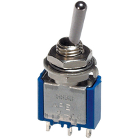 Apem 5239A Toggle Switch SPDT On-Off-On 250V 3A