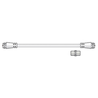 AV:Link 112.030UK Coaxial F-Type Plug To Plug Lead 2.0m