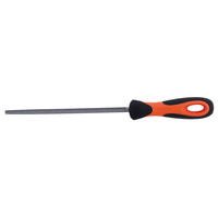 Bahco 1-230-06-3-2 Round File with Handle Smooth Third Cut 150mm