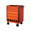 Bahco 1472K6 6 Drawer B Tool Trolley K Orange