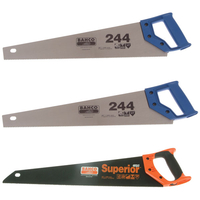 Bahco 2 x 244-20-HP Handsaw 550mm 22in & 1 x 2600-22-XT-HP Handsaw...