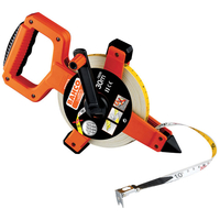 Bahco LTS-30-E Open Reel Fibreglass Tape 30m/100ft (Width 13mm)