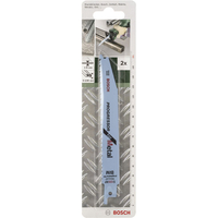 Bosch 2609256710 Sabre saw blade S123 XF BiM Metal 150x0.9mm 8-14T...