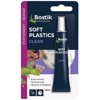 Bostik 80213 Glu & Fix Soft Plastic Adhesive 20ml