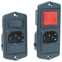 Bulgin BVA01/Z0000/01 Vert Sp Fused Inlet