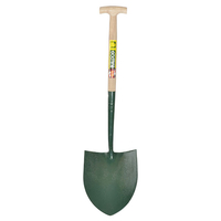 Bulldog 5RM2T Solid Socket Shovel Round No.2 T Handle