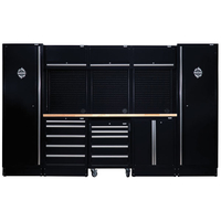 BUNKER® 04398 Modular Storage Combo with Hardwood Worktop (16pc)