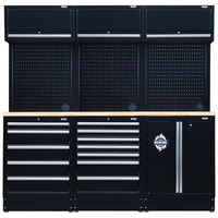 BUNKER® 04411 Modular Storage Combo with Hardwood Worktop (14pc)