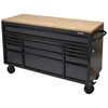 BUNKER® 08238 Workbench 15 Drawer Roller Tool Cabinet 61" Grey
