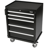 BUNKER® 29792 Modular 5 Drawer Mobile Cabinet 646 x 458mm Black
