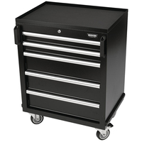 BUNKER® 29792 Modular 5 Drawer Mobile Cabinet 646 x 458mm Black