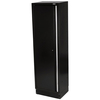 BUNKER® 33165 Modular Tall Single Door Floor Cabinet 600 x 458mm Black