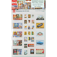 Busch 6002 HO Advertising Signs Set