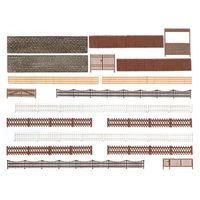 Busch 6017 HO Fences,  Walls and Gates