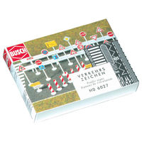 Busch 6027 HO Traffic Signs Set