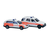 Busch 8305 N Fire Brigade Cars