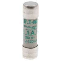 Bussman C10M1 1A AM 500Vac 10x38mm Cylindrical Fuse