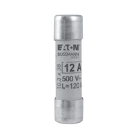 Bussman C10M10 10A AM 500Vac 10x38mm Cylindrical Fuse