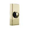 Byron 2204 Wired Doorbell Additional Chime Bell Push Brass
