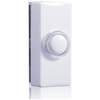 Byron 7730 Wired Doorbell Additional Illuminated Chime Bell Push White