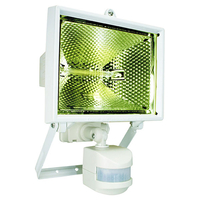Byron ES400W Halogen Floodlight with PIR White 400 Watt