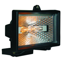 Byron HL400 Halogen Floodlight Black 400 Watt