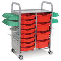 Callero Plus STEAM Activity Double Trolley & Light Grey Gratnells. ..