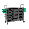 Callero Plus STEAM Activity Treble Trolley & Charcoal Grey Gratnel...