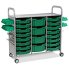 Callero Plus STEAM Activity Treble Trolley & Grass Green Gratnells...