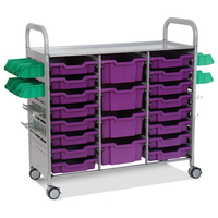 Callero Plus STEAM Activity Treble Trolley & Plum Purple Gratnells...