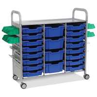 Callero Plus STEAM Activity Treble Trolley & Royal Blue Gratnells. ..