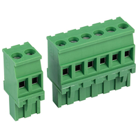 CamdenBoss CTB92VG/5R 5 Way 12A Pluggable Vertical Free Plug Rever...