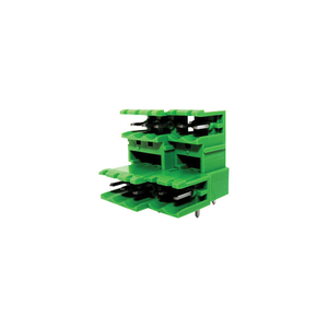 CamdenBoss CTBDD93VG/2 4 Way Double Decker Pluggable Top Entry Hea...
