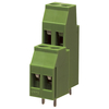 CamdenBoss CTBDDVG/3 6 Way 2-Tier 24A Terminal Block Double Decker