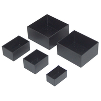 CamdenBoss RTM106-BLK/1 Open Potting Boxes Black 100 x 60 x 25mm 1...