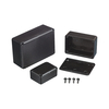CamdenBoss RX2008/S pack of 5 Potting Box Black with Lid 54 x 23 x...