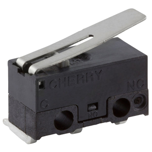Cherry DG13-B2LA Microswitch SPDT 3A 125V AC; 2A,  30V DC,  Lever,  R...