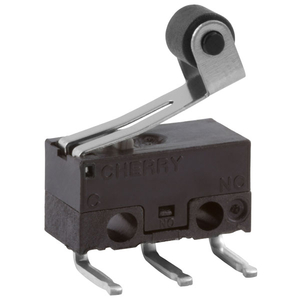 Cherry DG13-B3RA Microswitch SPDT 3A 125V AC; 2A,  30V DC,  Roller, . ..