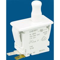 Cherry F69-65A Panelswitch,  Momentary Cheat Interlock,  Q.C. Termin...