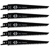 CK Tools T0821 Reciprocating Saw Blades x 5,  6 tpi