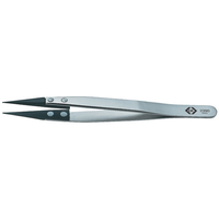 CK Tools T2390 CarbofibESD Tweezer 2390 - 130mm