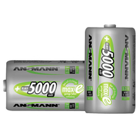D - Pack of 2 5000mAh NiMH Cell