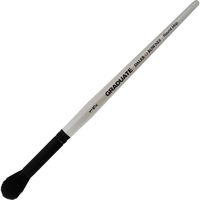 Daler Rowney Graduate Black Goat Round Mop Short Handled Brush Siz...