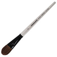 Daler Rowney Graduate Pony & Synthetic Oval Wash Brush Size 1"
