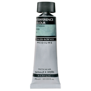 Daler Rowney Shimmering Colours Green Tube 75ml