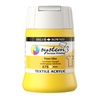 Daler-Rowney System3 250ml Textile Screen Printing Acrylic Paint P...