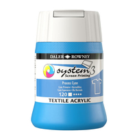 Daler-Rowney System3 250ml Textile Screen Printing Acrylic Paint P...