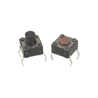 Diptronics DTS-61N-V Tactile Switch 6 x 6mm Height 4.3mm