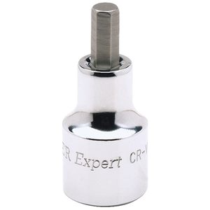 Draper Expert 58409 6 x 55mm 1/2" Square Drive Hexagon Socket Bit